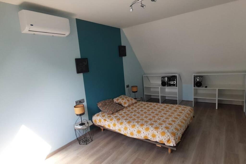 Maison En Colombage Renovee La Fontenelle  Eksteriør billede