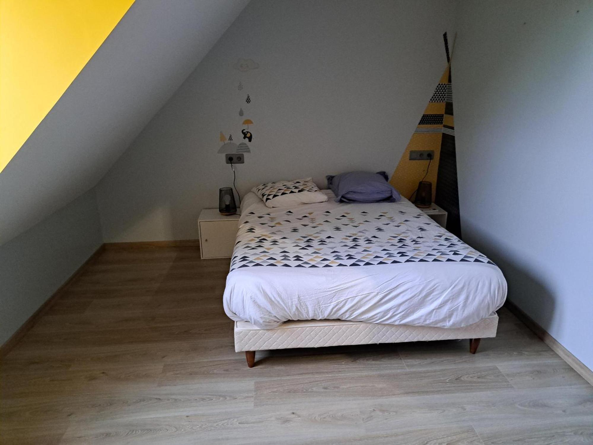 Maison En Colombage Renovee La Fontenelle  Eksteriør billede